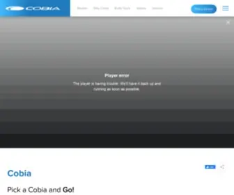 Cobiaboats.com Screenshot