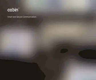 Cobin.com(Smart and Secure Communication) Screenshot