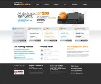 Cobolonline.com(Web Hosting) Screenshot