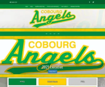 Cobourgangels.ca(Cobourg Jr) Screenshot