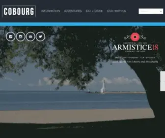Cobourgtourism.ca(Cobourg Tourism) Screenshot