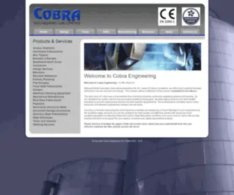 Cobra-Engineering.co.uk(Cobra Engineering) Screenshot