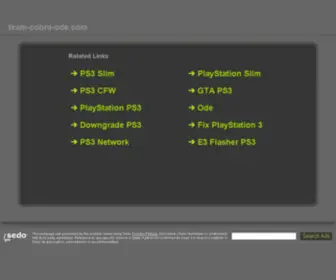 Cobra-Ode.com(Cobra Optical Drive Emulator For PS3) Screenshot