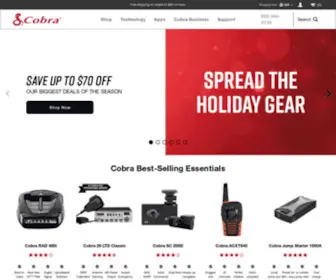 Cobra.com(Communication Radios & Automotive Electronics) Screenshot