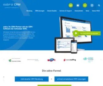 Cobraag.ch(Cobra CRM Schweiz) Screenshot