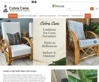 Cobracane.com.au(Cane, Wicker & Rattan Furniture Melbourne) Screenshot
