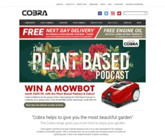Cobragarden.co.uk(Cobra Garden Machinery) Screenshot