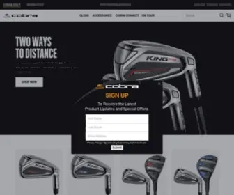 Cobragolf.ca(Cobra Golf) Screenshot