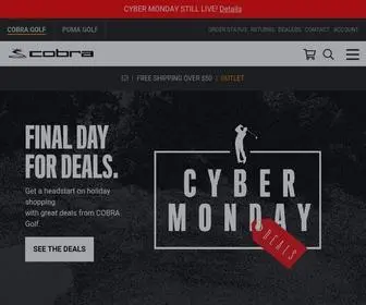 Cobragolf.com(Cobra Golf) Screenshot