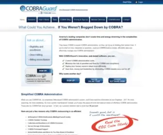 Cobraguard.net(COBRA Administration) Screenshot