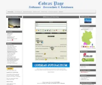 Cobras-Page.de(Cobras Page Index Seite) Screenshot