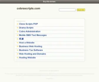 Cobrascripts.com(Cobrascripts) Screenshot