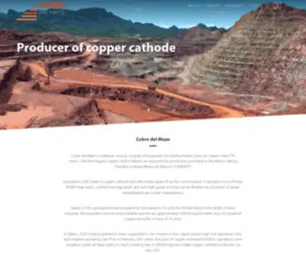 Cobredelmayo.com(Cobre del Mayo) Screenshot