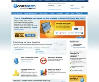 Cobredireto.com.br(Conheça o gateway de pagamentos CobreDireto) Screenshot