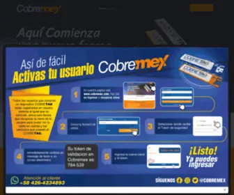 Cobremex.com(Home) Screenshot