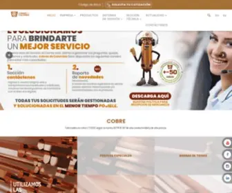 Cobres.com.co(Cobres de Colombia S.A.S) Screenshot