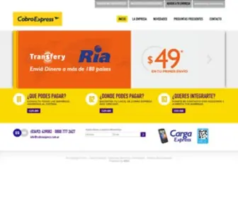 Cobroexpress.com.ar(Cobro Express) Screenshot