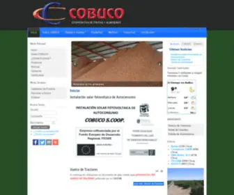 Cobuco.com(Cooperativa de Frutas y Almendras de Bullas) Screenshot