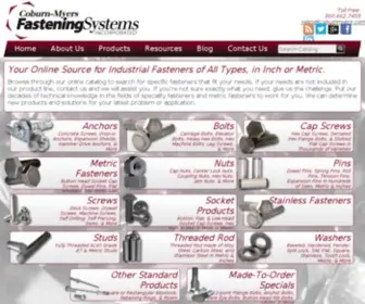 Coburnmyers.com(Industrial Fasteners) Screenshot