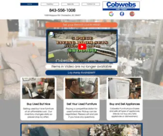 Cobwebsusedfurniture.com(Cobwebs Used Furniture) Screenshot