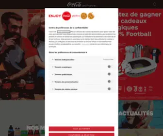 Coca-Cola-France.fr(Coca-Cola en France) Screenshot