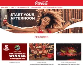 Coca-Cola.co.ke(Home) Screenshot