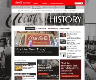 Coca-Colaconversations.com(Coca-Cola Conversations) Screenshot