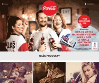Coca-Cola.cz(Hlavn) Screenshot