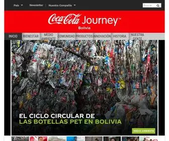 Coca-Coladebolivia.com.bo(Coca-Cola Bolivia) Screenshot