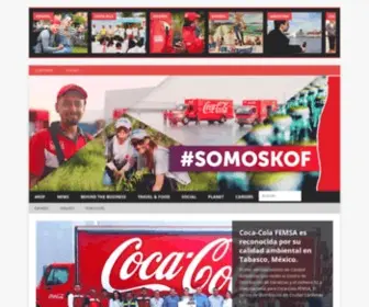 Coca-Colafemsa.social(#KOF) Screenshot