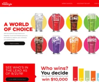 Coca-Colafreestyle.com(Coca Colafreestyle) Screenshot