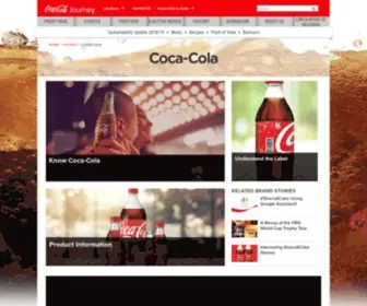 Coca-Cola.in(Coca Cola) Screenshot