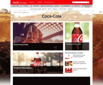 Coca-Cola.in(Home) Screenshot