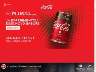 Cocacola.com.br(Sinta o Sabor) Screenshot