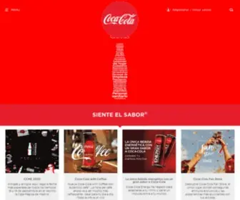 Cocacola.es(Disfruta de tu bebida favorita) Screenshot