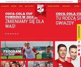 Cocacolacup.pl(15 edycja turnieju Coca) Screenshot