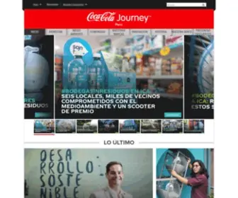 Cocacoladeperu.com.pe(Cola Perú) Screenshot