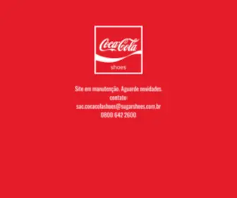 Cocacolashoes.com(Coca-Cola Shoes) Screenshot