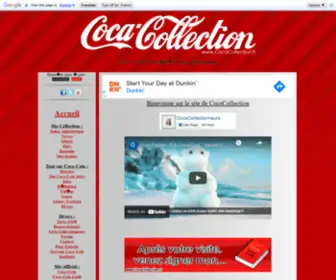 Cocacollection.fr(Site d'un collectionneur Coca) Screenshot