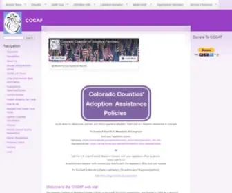 Cocaf.org(COCAF) Screenshot