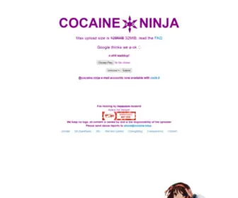 Cocaine.ninja(Cocaine ninja) Screenshot