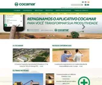 Cocamar.com.br(Cocamar) Screenshot