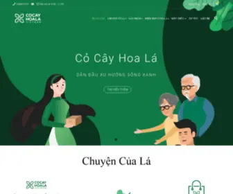 Cocayhoala.vn(Chúng tôi) Screenshot