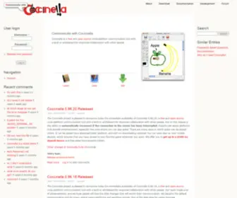 Coccinella.im(Instant Messaging Program with Whiteboard) Screenshot
