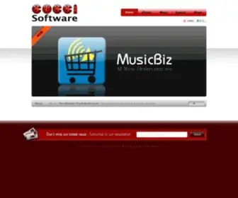 Coccisoftware.com(Software for Mac) Screenshot