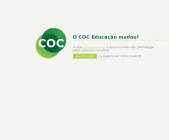Coceducacao.com.br(COC Educação) Screenshot