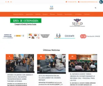 Cocemfebadajoz.org(Cocemfebadajoz) Screenshot