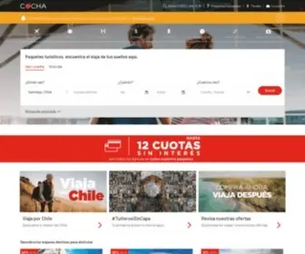Cocha.com(Agencia de viajes con vuelos baratos) Screenshot