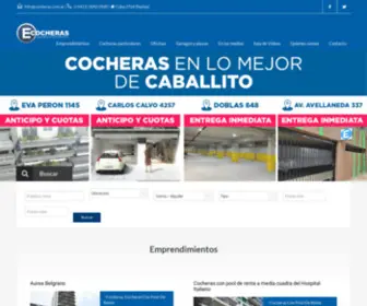 Cocheras.com.ar(Cocheras) Screenshot