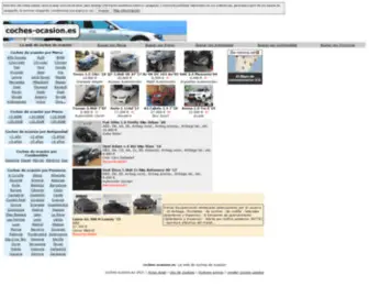 Coches-Ocasion.es(La web de anuncios de coches de ocasion) Screenshot